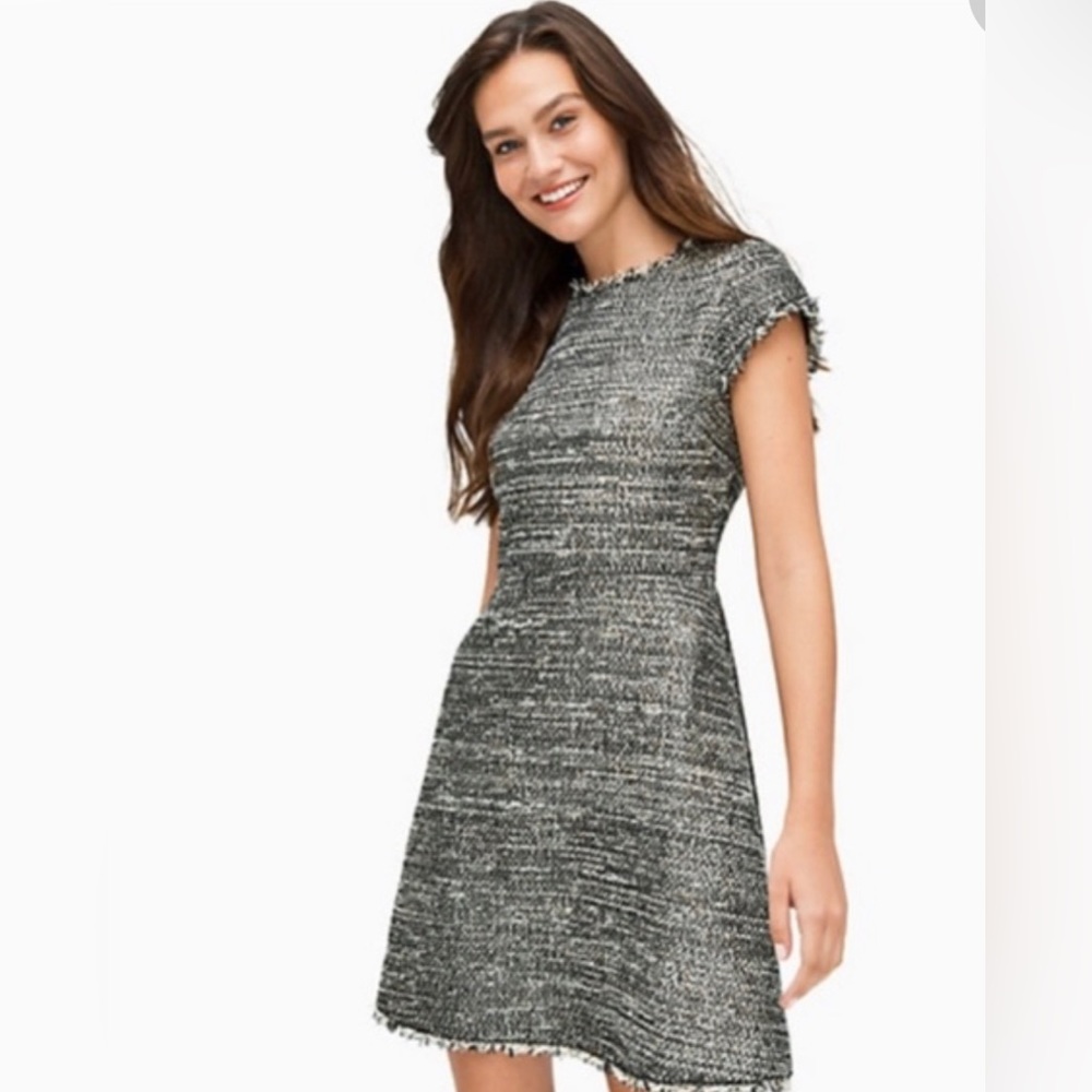 New with tags ♠️ Kate Spade ♠️ tweed sparkle dress - size 14